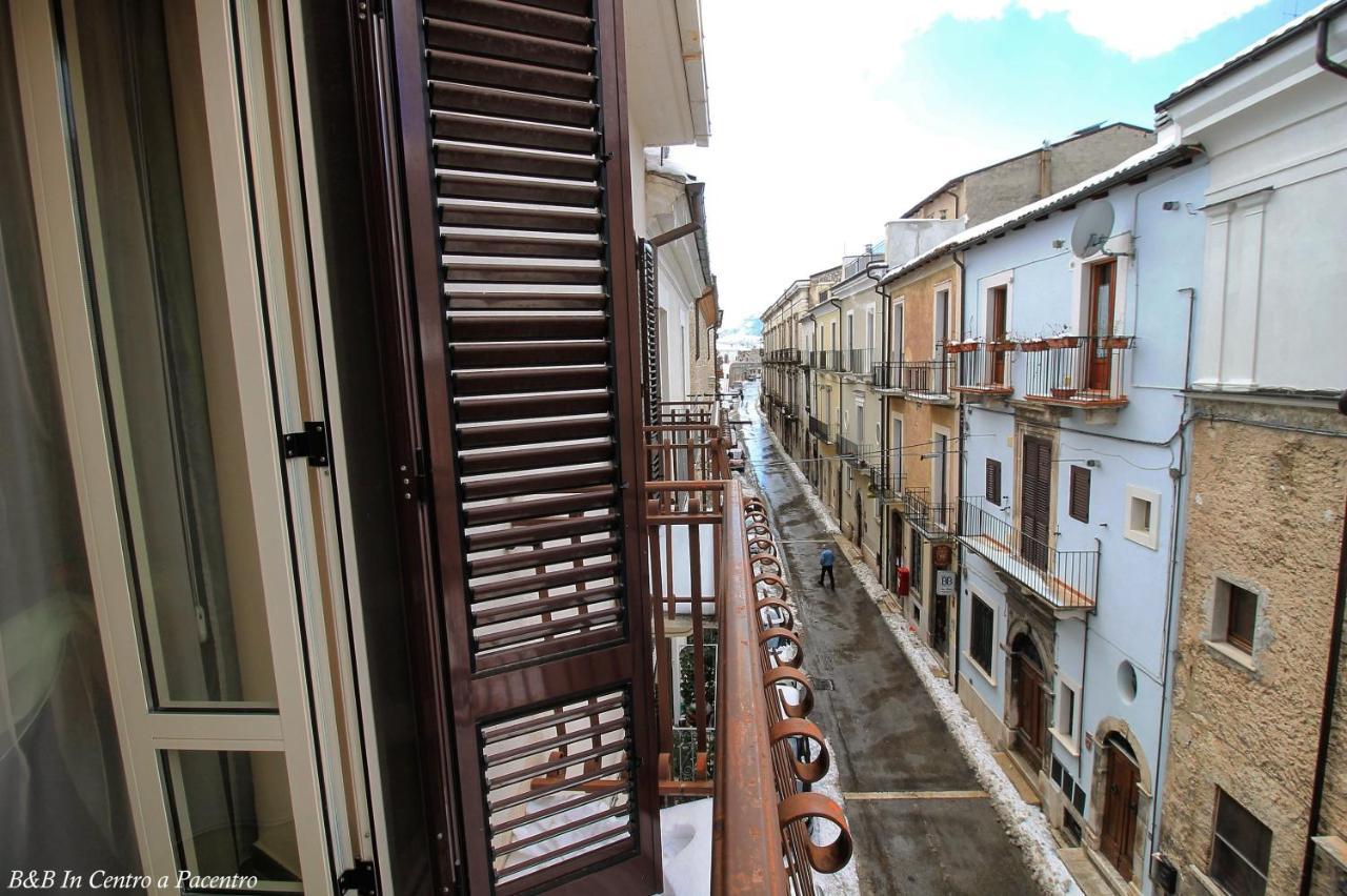 B&B In Centro A Pacentro Exterior photo